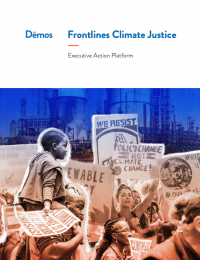 Cover for the Frontlines Climate Justice Executive Action Platform