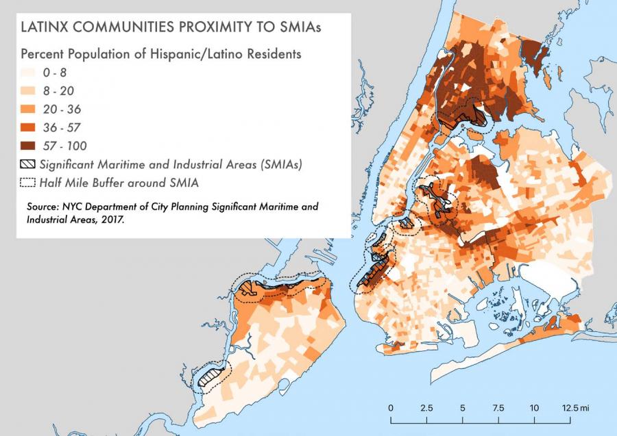 Latinx Communities Proximity to SMIAs